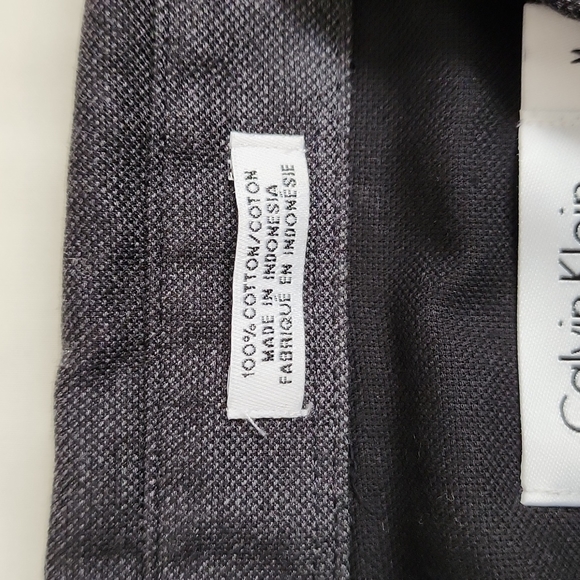 Calvin Klein Men's Extreme Slim Fit Black Grey Button Up Shirt - Picture 7 of 8